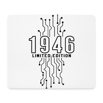 Anniversaire 1946 Gaming Limited Edition Gamer - Tapis de souris (format paysage) - blanc - Devant
