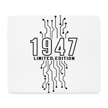 Birthday 1947 Gaming Limited Edition Gamer - Mouse Pad (horizontal) - white - Front