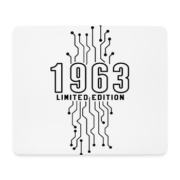 Anniversaire 1963 Gaming Limited Edition Gamer - Tapis de souris (format paysage) - blanc - Devant