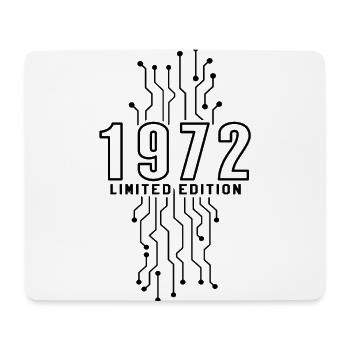 Anniversaire 1972 Gaming Limited Edition Gamer - Tapis de souris (format paysage) - blanc - Devant