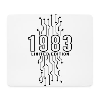 Anniversaire 1983 Gaming Limited Edition Gamer - Tapis de souris (format paysage) - blanc - Devant