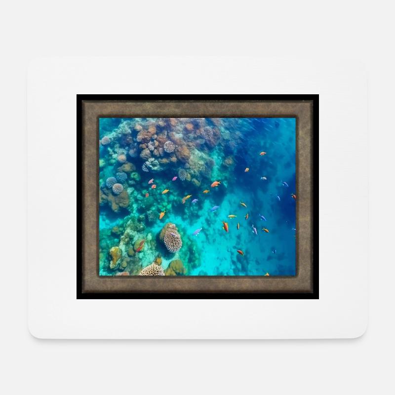 Underwater Mouse Pad 1 - Mouse Pad (horizontal) - white