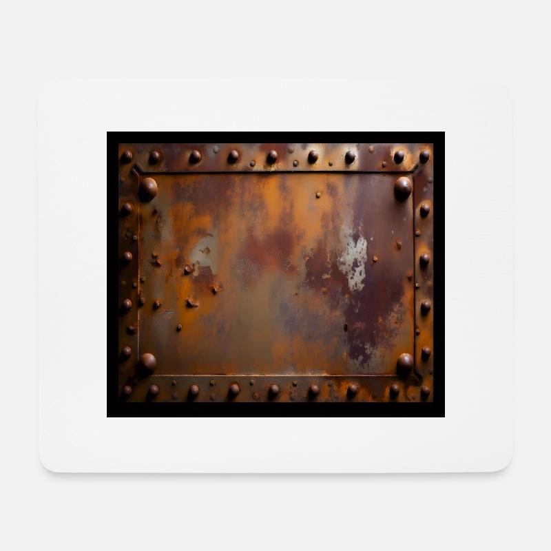 Rusty Metal Mouse Pad 2 - Mouse Pad (horizontal) - white