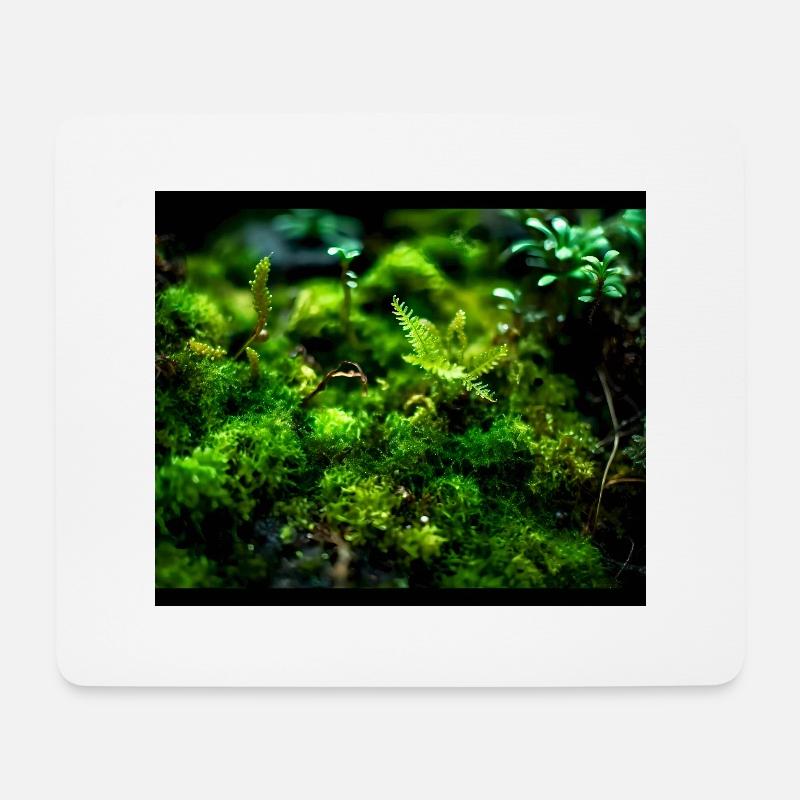 Forest Floor Mouse Pad 2 - Mouse Pad (horizontal) - white