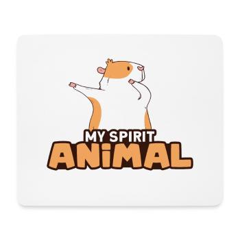 Meerschweinchen Spruch Sprüche - Mousepad (Querformat) - Weiß - Vorne