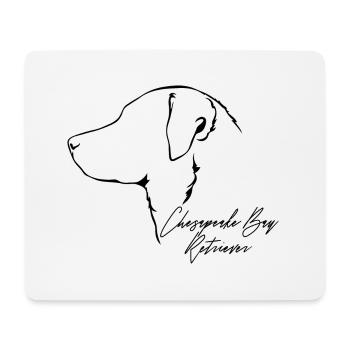 CHESAPEAKE BAY RETRIEVER Profil Chiens Wilsigns - Tapis de souris (format paysage) - blanc - Devant