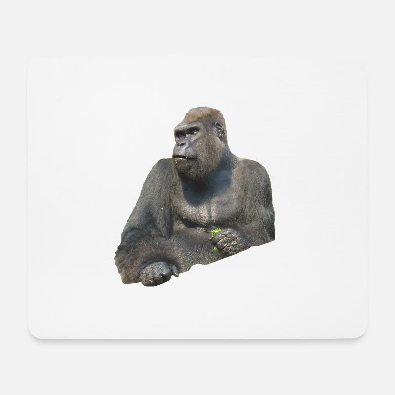 Gorilla - Mouse Pad (horizontal) - white