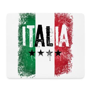 Italien Italia Fahne Flagge Retro Italy - Mouse Pad (horizontal) - white - Front
