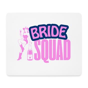 Bride Squad Party Vibe - Mousepad (Querformat) - Weiß - Vorne