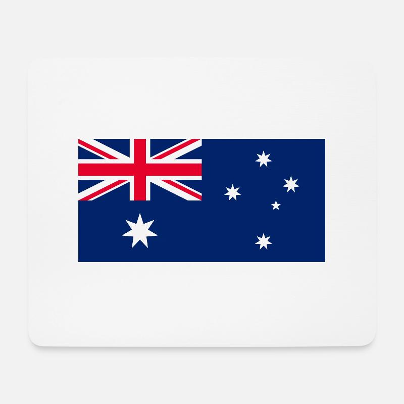 Australien - Mousepad (Querformat) - Weiß