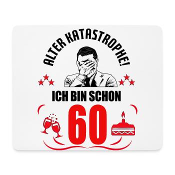 60. Geburtstag Mann Geschenk lustig Geburtstag 60 - Mousepad (Querformat) - Weiß - Vorne