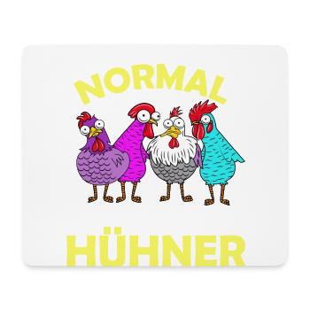 lustige Landwirt Hühnerliebhaber Bauernhof Sprüche - Mousepad (Querformat) - Weiß - Vorne