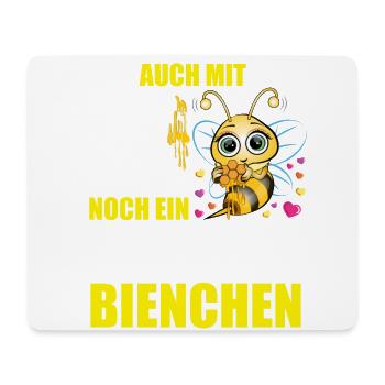 50 Geburtstag Frauen Geschenk lustig Biene Imker - Mousepad (Querformat) - Weiß - Vorne