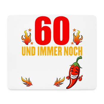 60.Ehrentag 60. Jubiläum Club der alten Säcke 60 - Mousepad (Querformat) - Weiß - Vorne