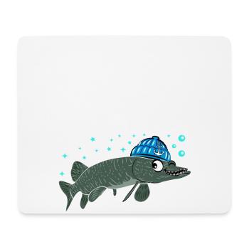 Anglergeschenk zum 60 Geburtstag 60 Ehrentag - Mousepad (Querformat) - Weiß - Vorne