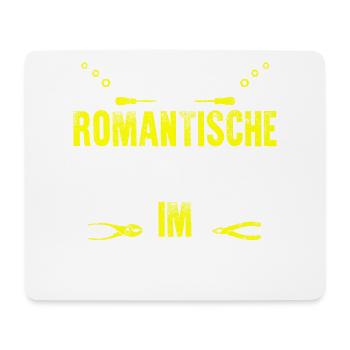 Maurer Schreiner Tischler Handwerker Elektriker - Mousepad (Querformat) - Weiß - Vorne