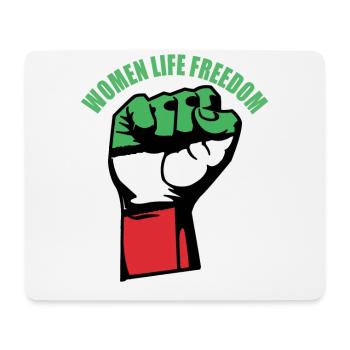 Women life Freedom Hand - Mouse Pad (horizontal) - white - Front