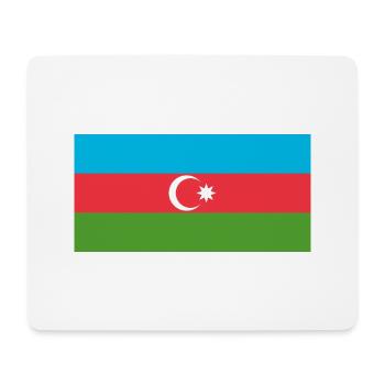 Azerbaijan - Mouse Pad (horizontal) - white - Front