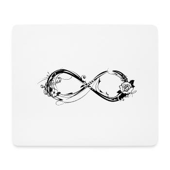 A symbol of infinity - Mouse Pad (horizontal) - white - Front