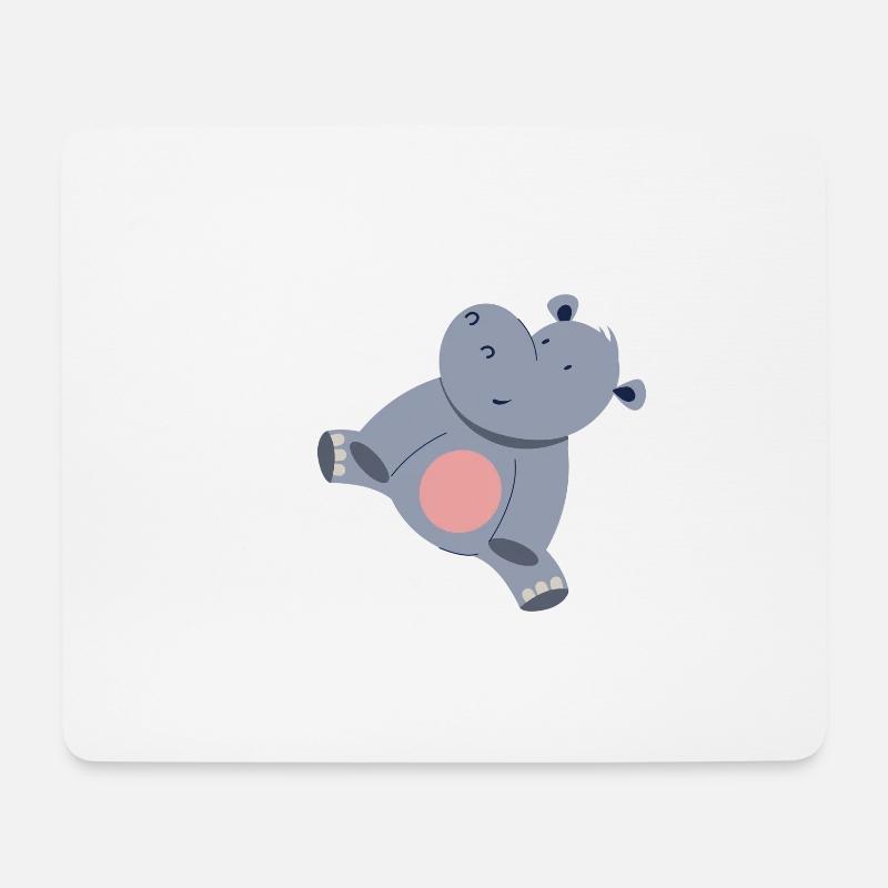 Hippotenuse - für Mathelehrer und Mathematiker - Mousepad (Querformat) - Weiß