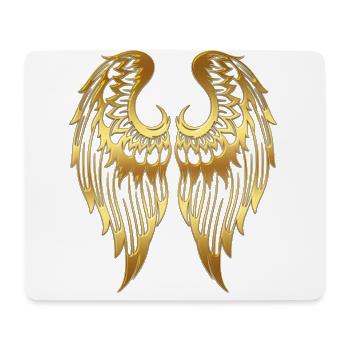 Angel Wings Angels Wings Little Angel Wing Fly - Tapis de souris (format paysage) - blanc - Devant