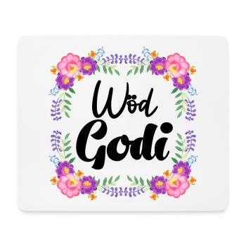 Wöd Godi Tolle Godi Taufpatin Österreich Sprüche - Mousepad (Querformat) - Weiß - Vorne