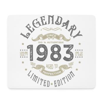 1983 Anniversary legendary since 1983 - Mouse Pad (horizontal) - white - Front