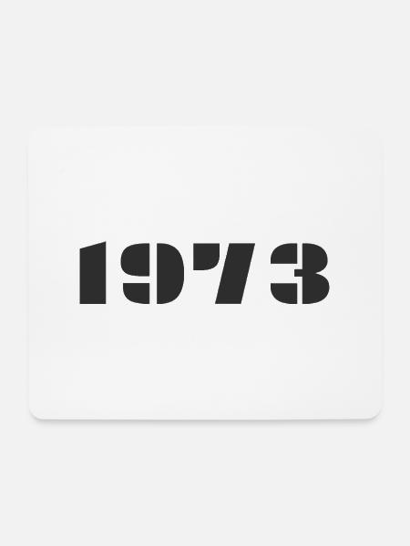 1973 - Mouse Pad (horizontal) - white