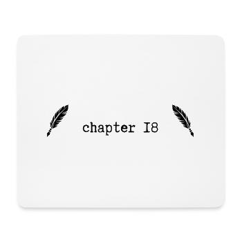 chapter 18 Birthday - Mouse Pad (horizontal) - white - Front