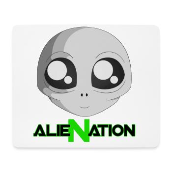 ALIENATION - Mouse Pad (horizontal) - white - Front