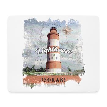 PRODUITS ISOKARI LIGHTHOUSE POUR TOUS LES ÂGES, Voir - Tapis de souris (format paysage) - blanc - Devant