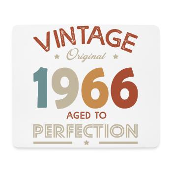 56 years vintage gift humor Born in 1966 - Mouse Pad (horizontal) - white - Front
