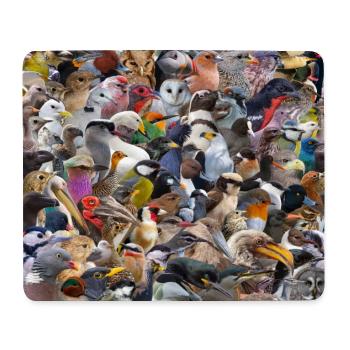 Just Birds - Mouse Pad (horizontal) - white - Front