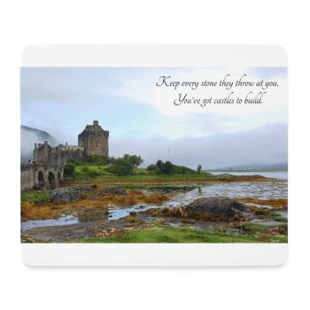 Eilean Donan Castle - Mousepad (Querformat) - Weiß - Vorne