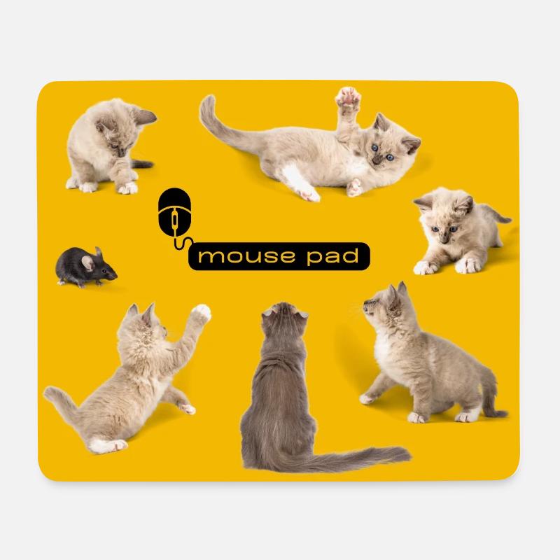 Mouse Pad: Mouse pad - Mousepad (Querformat) - Weiß