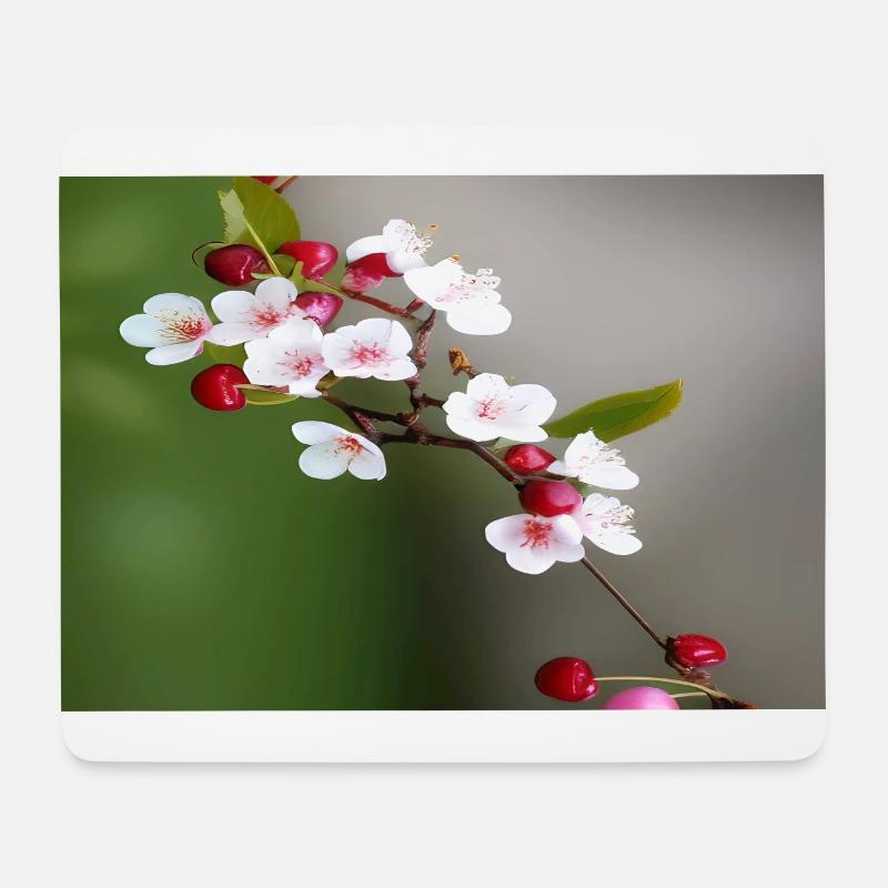 Cherries - Mouse Pad (horizontal) - white