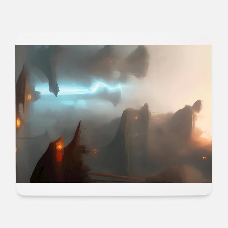 Painting Fantasy - Mouse Pad (horizontal) - white