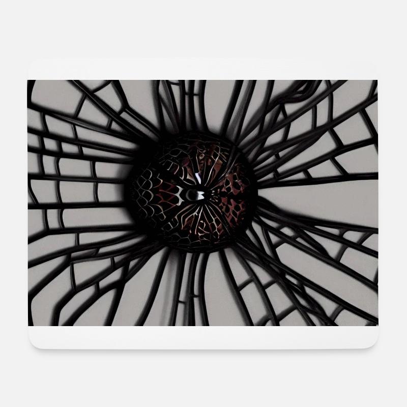 Abstrait - Tapis de souris (format paysage) - blanc