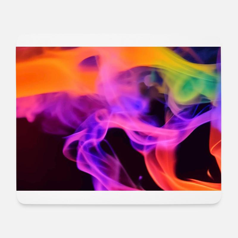 Flame - Mouse Pad (horizontal) - white