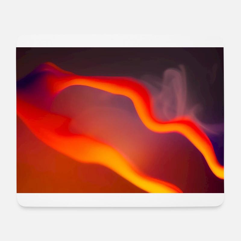 Flame - Mouse Pad (horizontal) - white