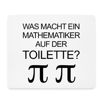 Lehrer Shirt - Mathematiker - Geschenk - Witz - Mousepad (Querformat) - Weiß - Vorne