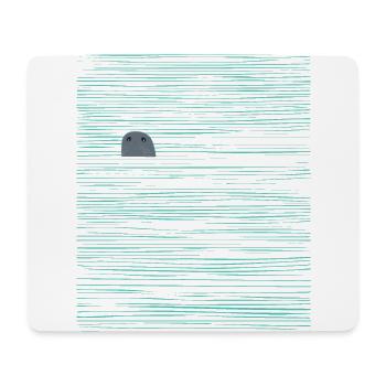 Sea and seal - Mouse Pad (horizontal) - white - Front