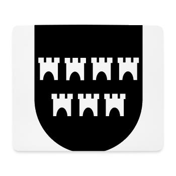 La patrie de Sibiu - Tapis de souris (format paysage) - blanc - Devant