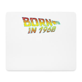 1960 Birthday Born in Back to Future - Mouse Pad (horizontal) - white - Front
