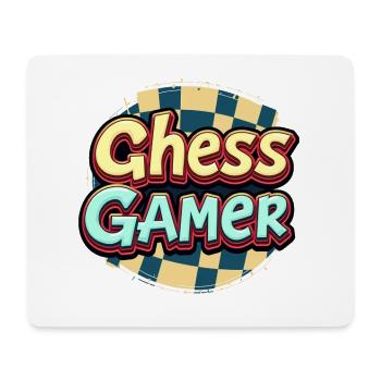 Schach - Chess Gamer - Mouse Pad (horizontal) - white - Front