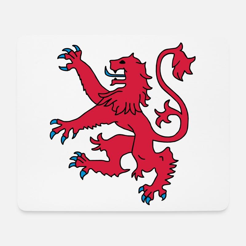 Scottish Lion - Mouse Pad (horizontal) - white