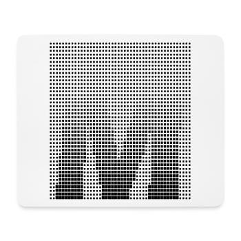 Letter M, name, the letter M - Mouse Pad (horizontal) - white - Front