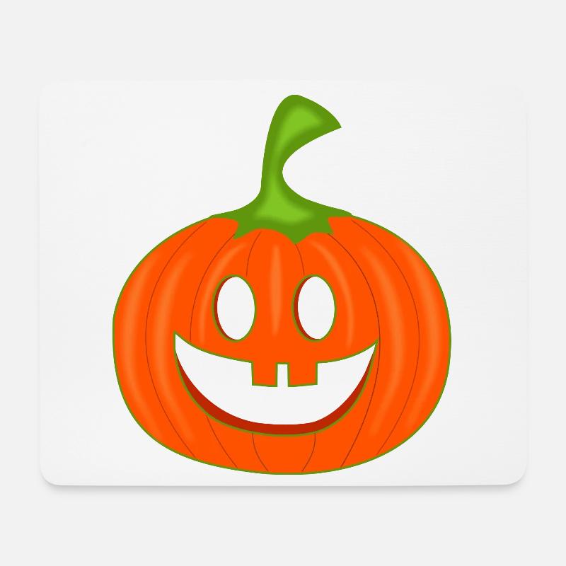  Farbiger Kürbis Halloween - Mousepad (Querformat) - Weiß