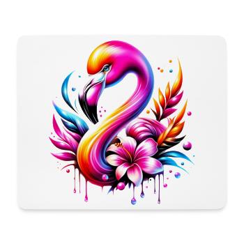 Flamingo - Mouse Pad (horizontal) - white - Front