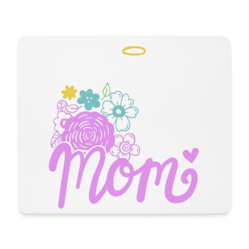 Gesegnete Mama Muttertag - Mousepad (Querformat) - Weiß - Vorne
